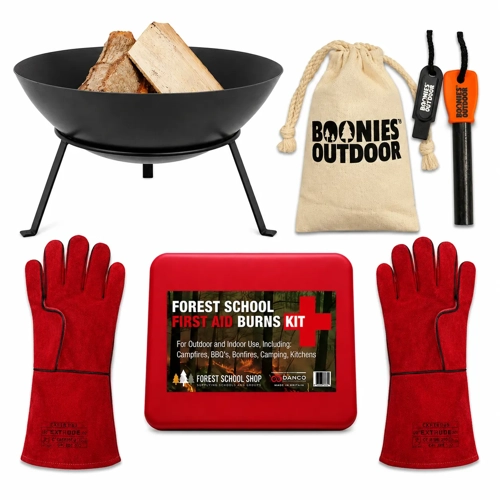 Fire Pit Cooking and Safety Kit